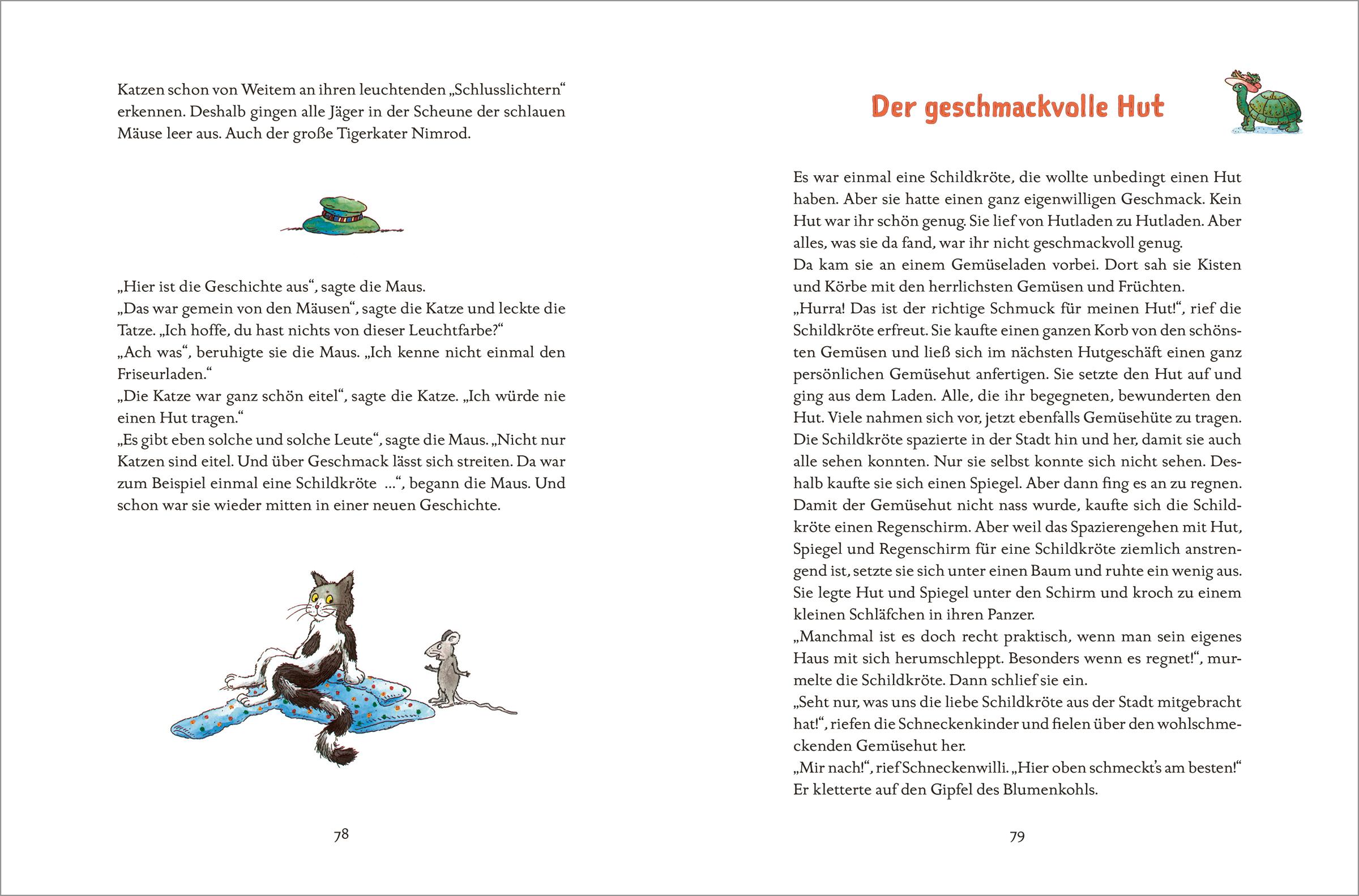 Beispielinhalt (Bild) Geschichten von der Maus für die Katz