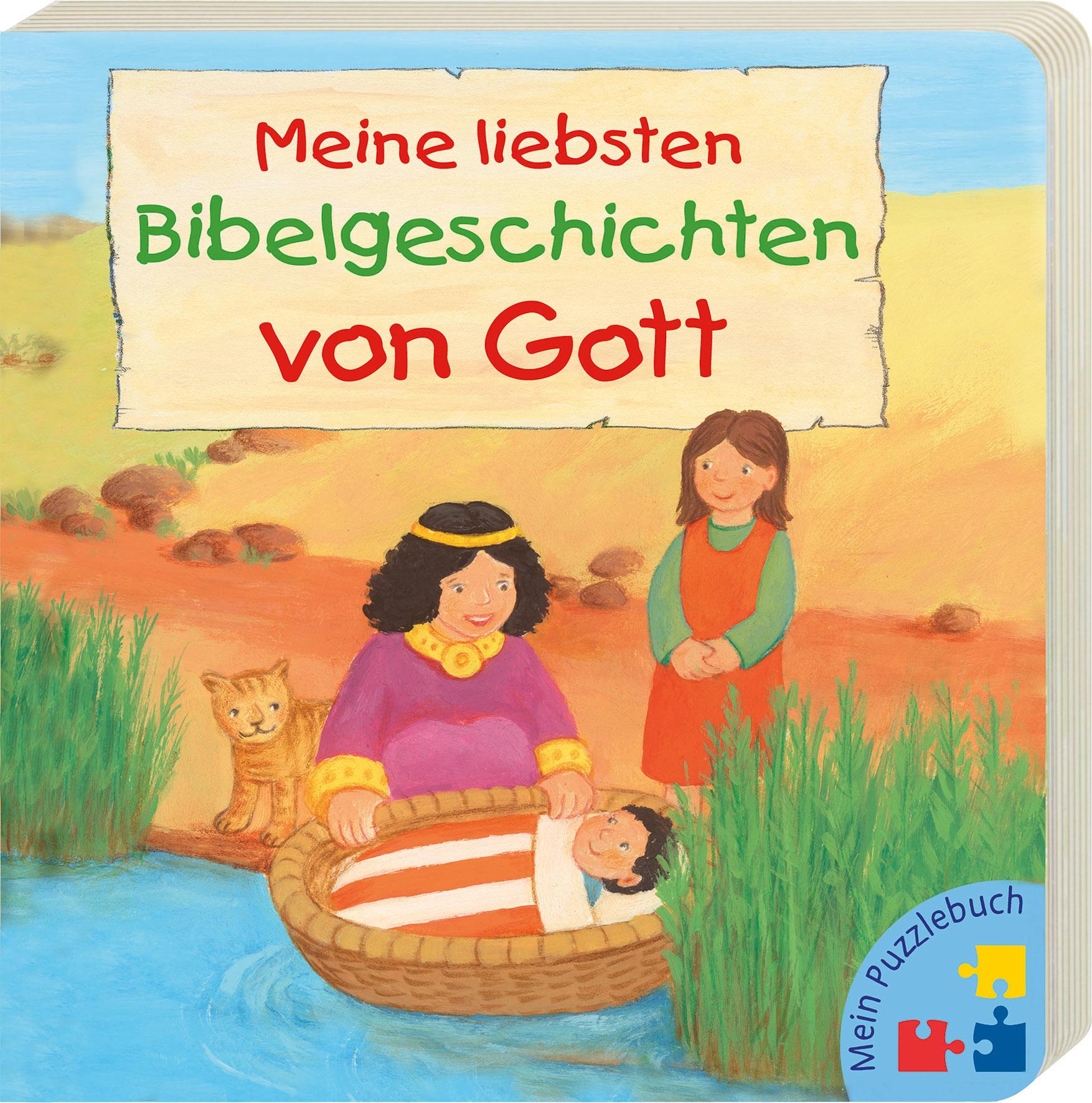Vorderes Coverbild Mein Puzzlebuch: Meine liebsten Bibelgeschichten von Gott