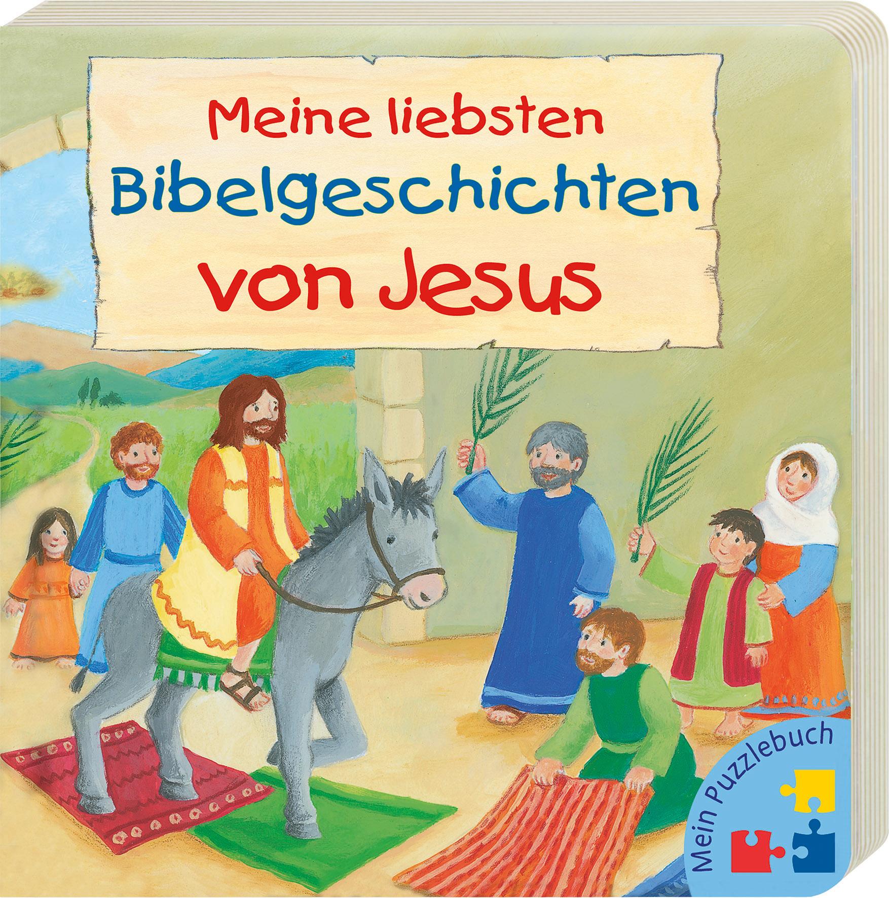 Vorderes Coverbild Mein Puzzlebuch: Meine liebsten Bibelgeschichten von Jesus