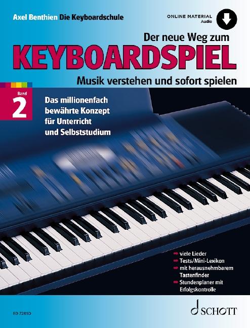 Vorderes Coverbild Der neue Weg zum Keyboardspiel. Band 2