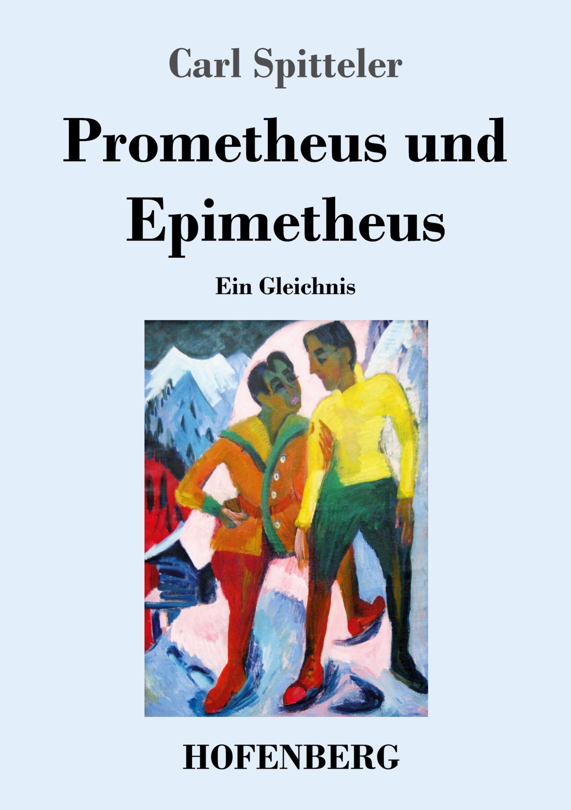 Vorderes Coverbild Prometheus und Epimetheus