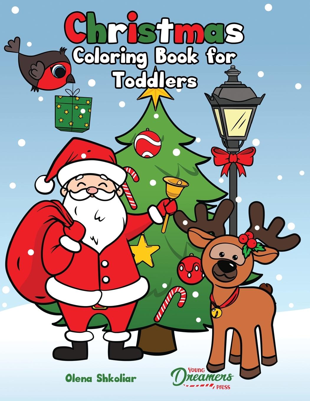 Vorderes Coverbild Christmas Coloring Book for Toddlers
