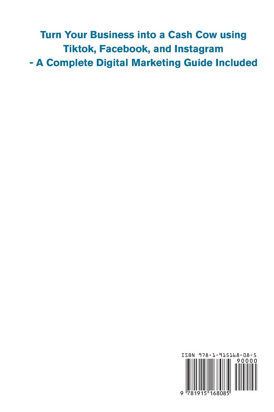 Rückseitencover Social Media Marketing for Beginners