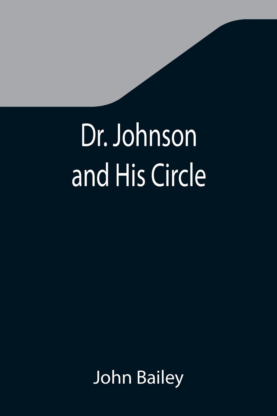 Vorderes Coverbild Dr. Johnson and His Circle