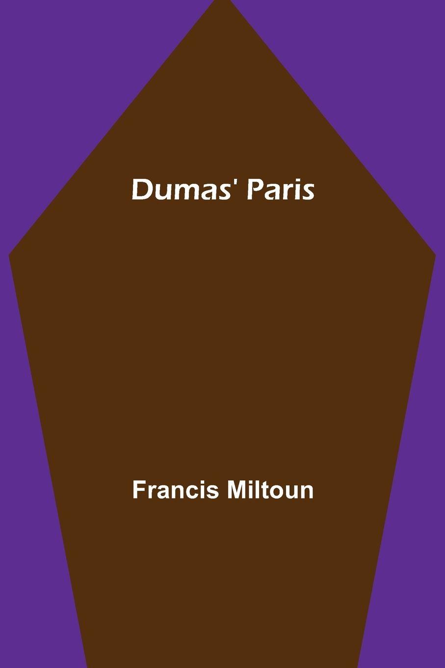 Vorderes Coverbild Dumas' Paris