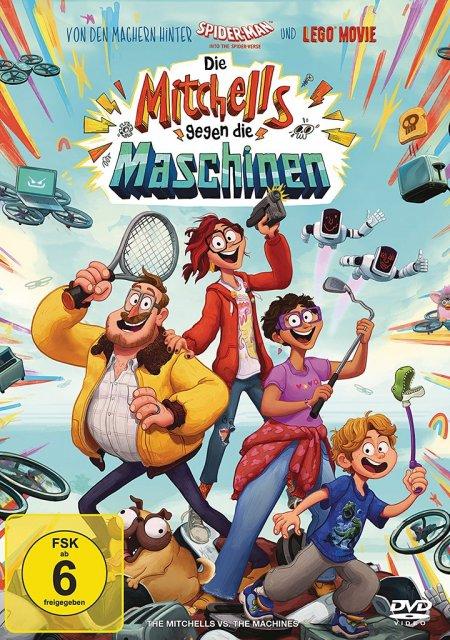 Vorderes Coverbild Die Mitchells gegen die Maschinen