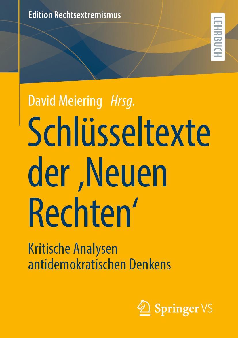 Vorderes Coverbild Schlüsseltexte der 'Neuen Rechten'