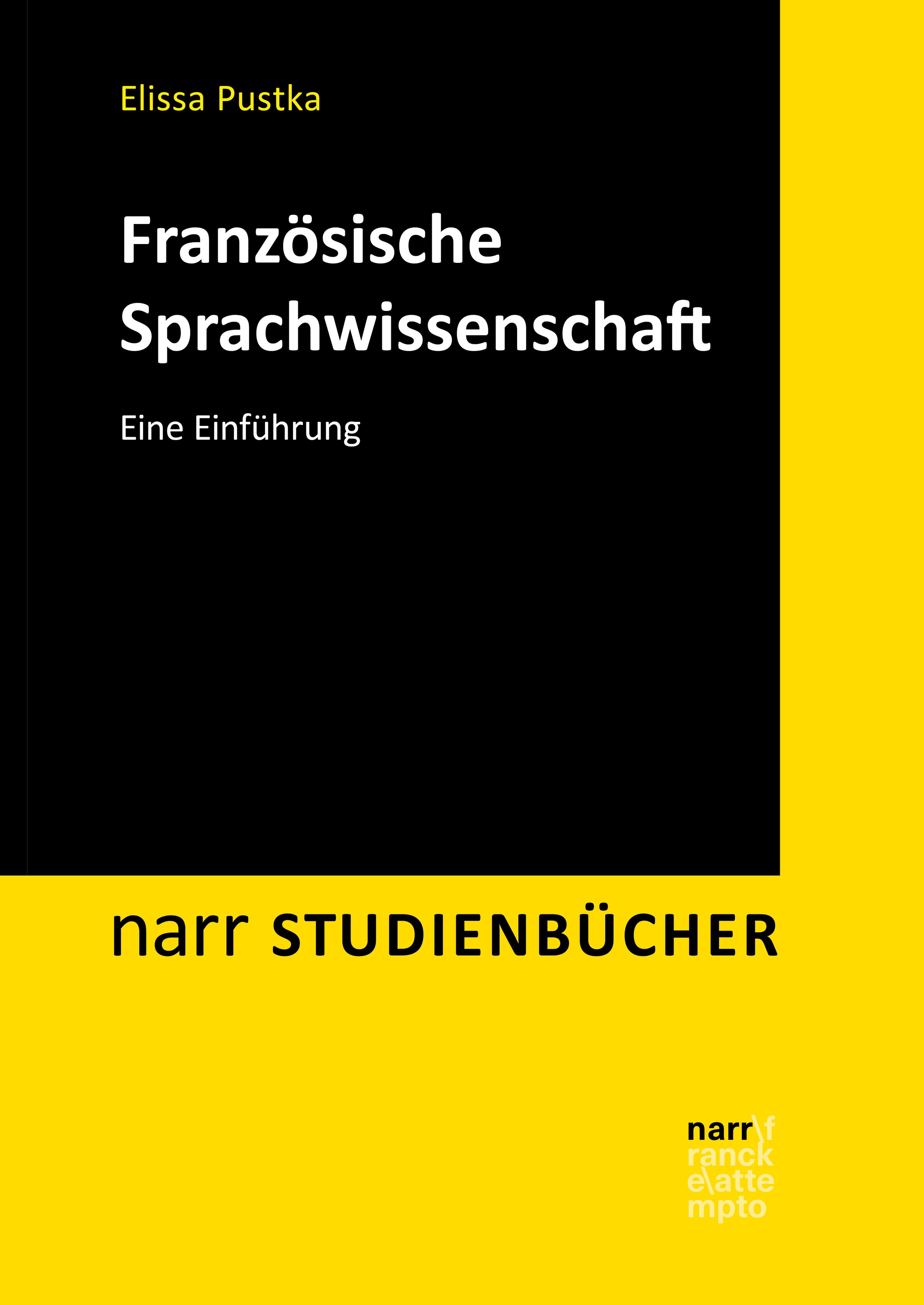 Vorderes Coverbild Französische Sprachwissenschaft