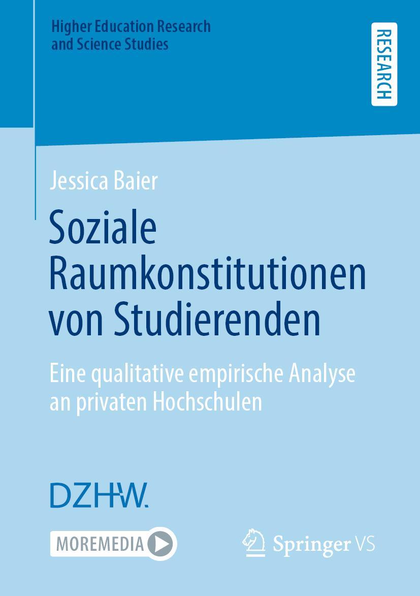 Vorderes Coverbild Soziale Raumkonstitutionen von Studierenden