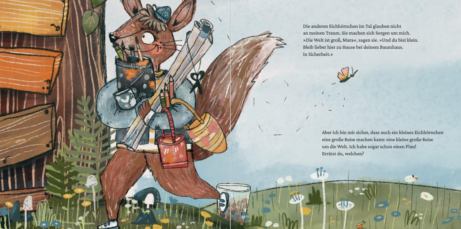 Beispielinhalt (Bild) Eine kleine große Reise um die Welt