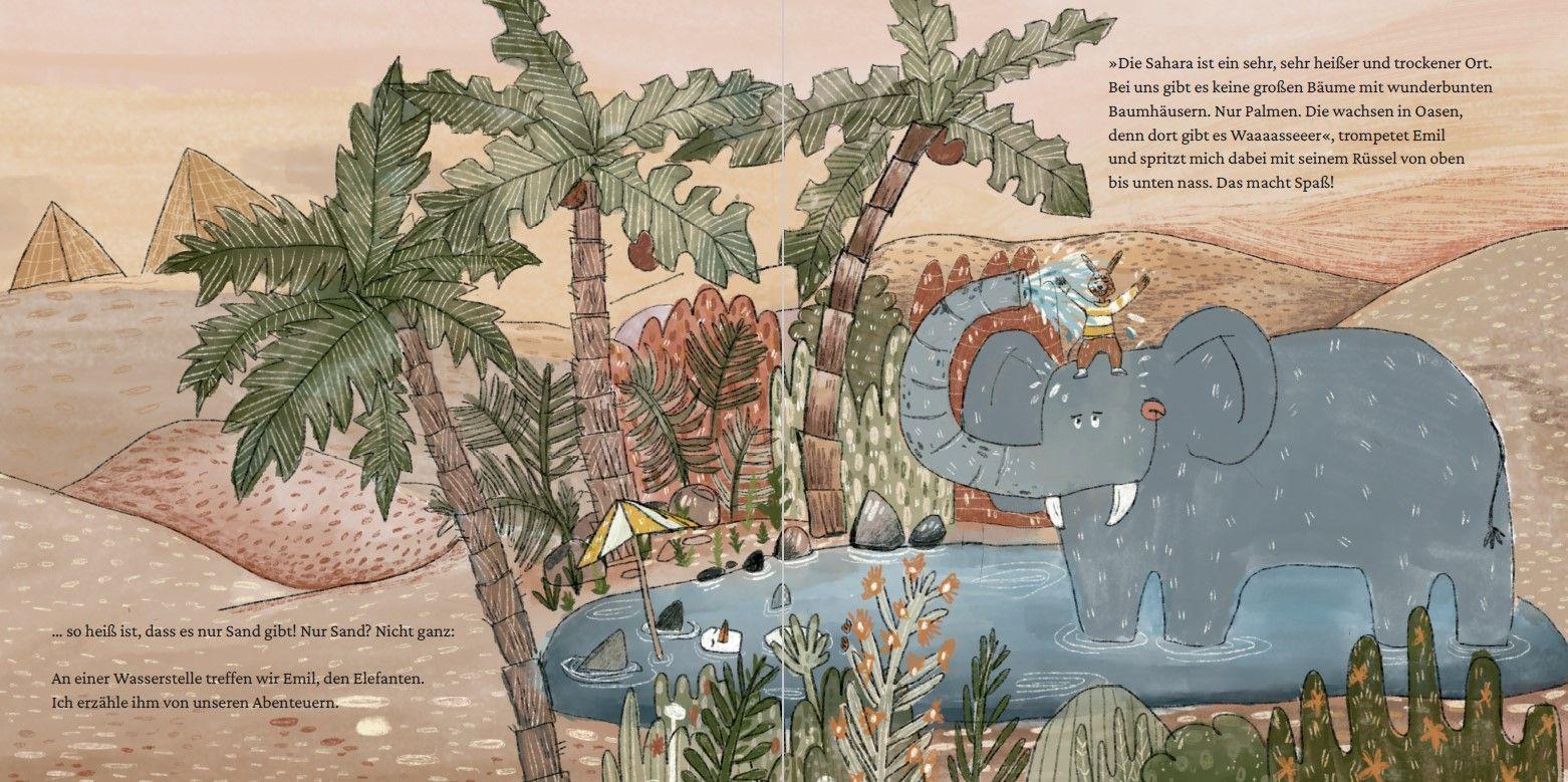 Beispielinhalt (Bild) Eine kleine große Reise um die Welt