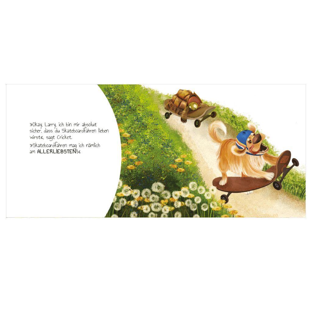 Beispielinhalt (Bild) Larry und Cricket