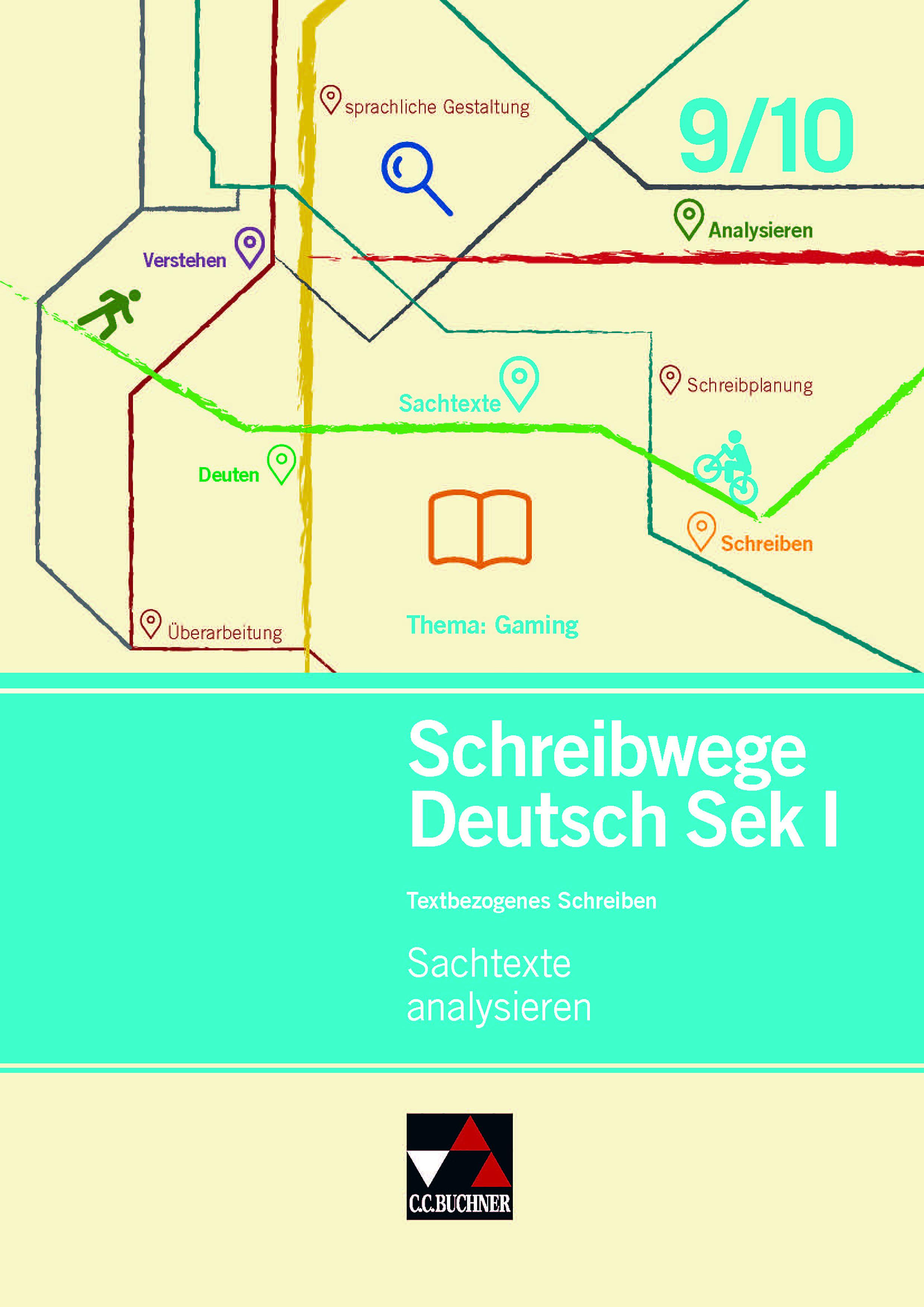 Vorderes Coverbild Schreibwege Deutsch - Sachtexte analysieren 9/10