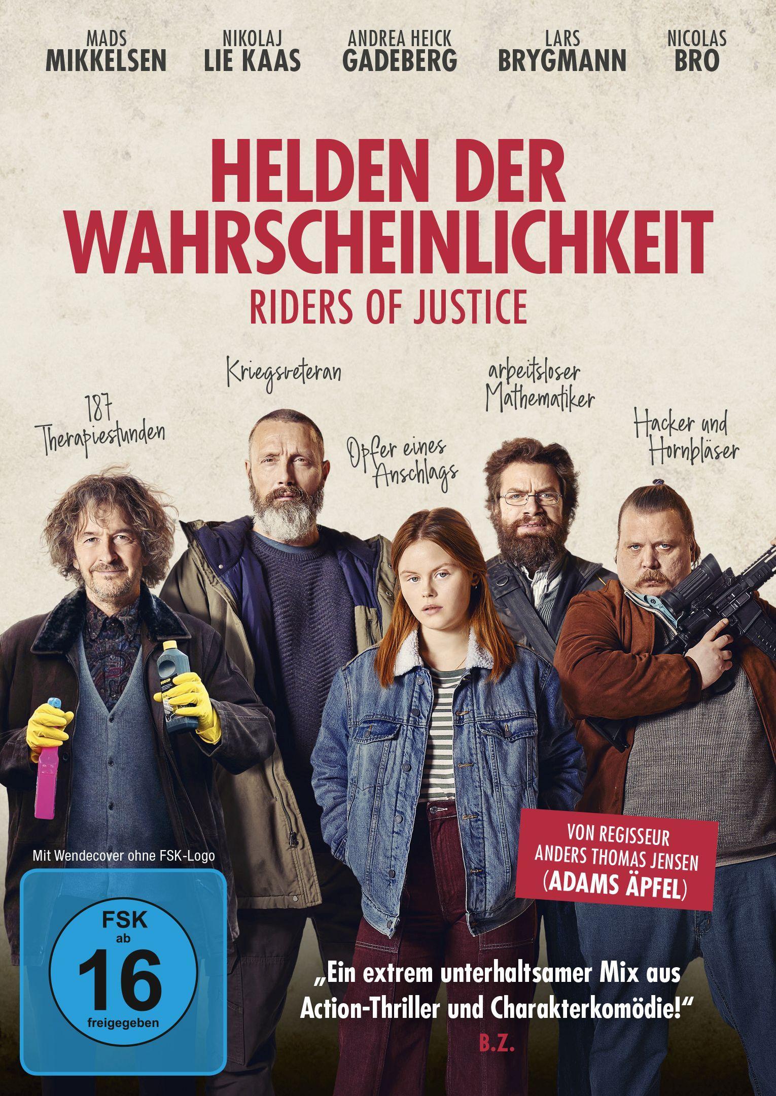 Vorderes Coverbild Helden der Wahrscheinlichkeit - Riders of Justice