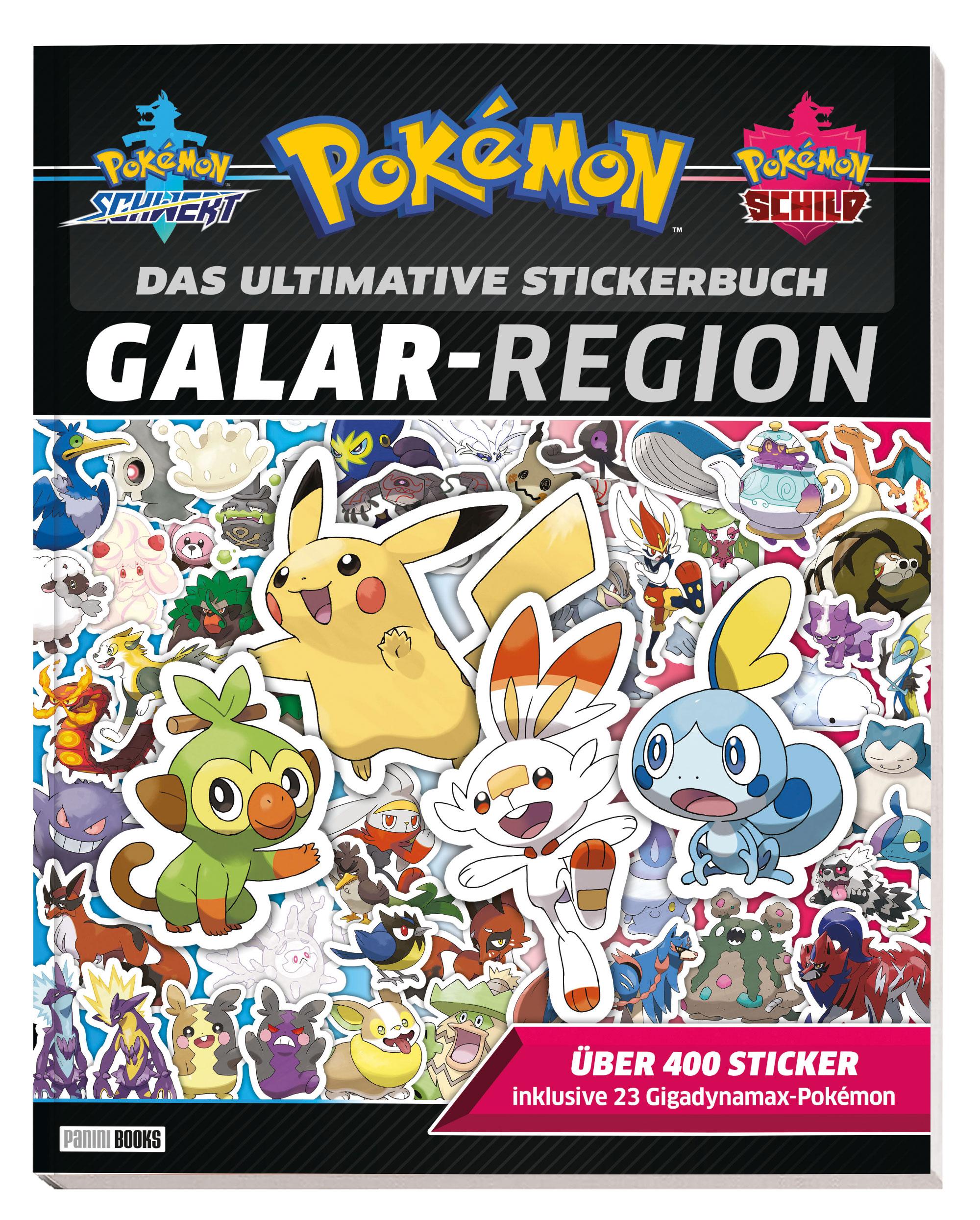 Vorderes Coverbild Pokémon: Das ultimative Stickerbuch: Galar-Region