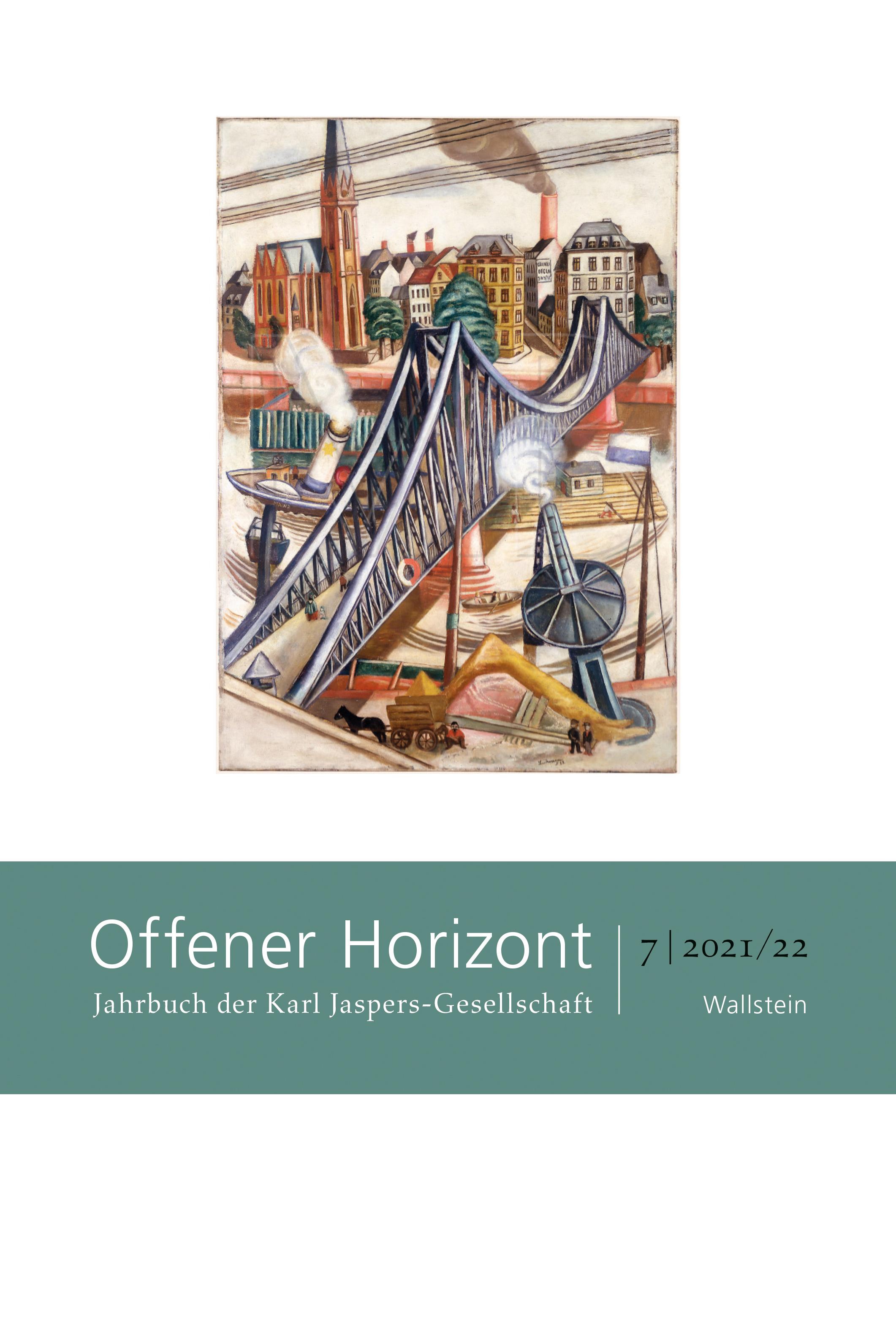 Vorderes Coverbild Offener Horizont 7/2021/22