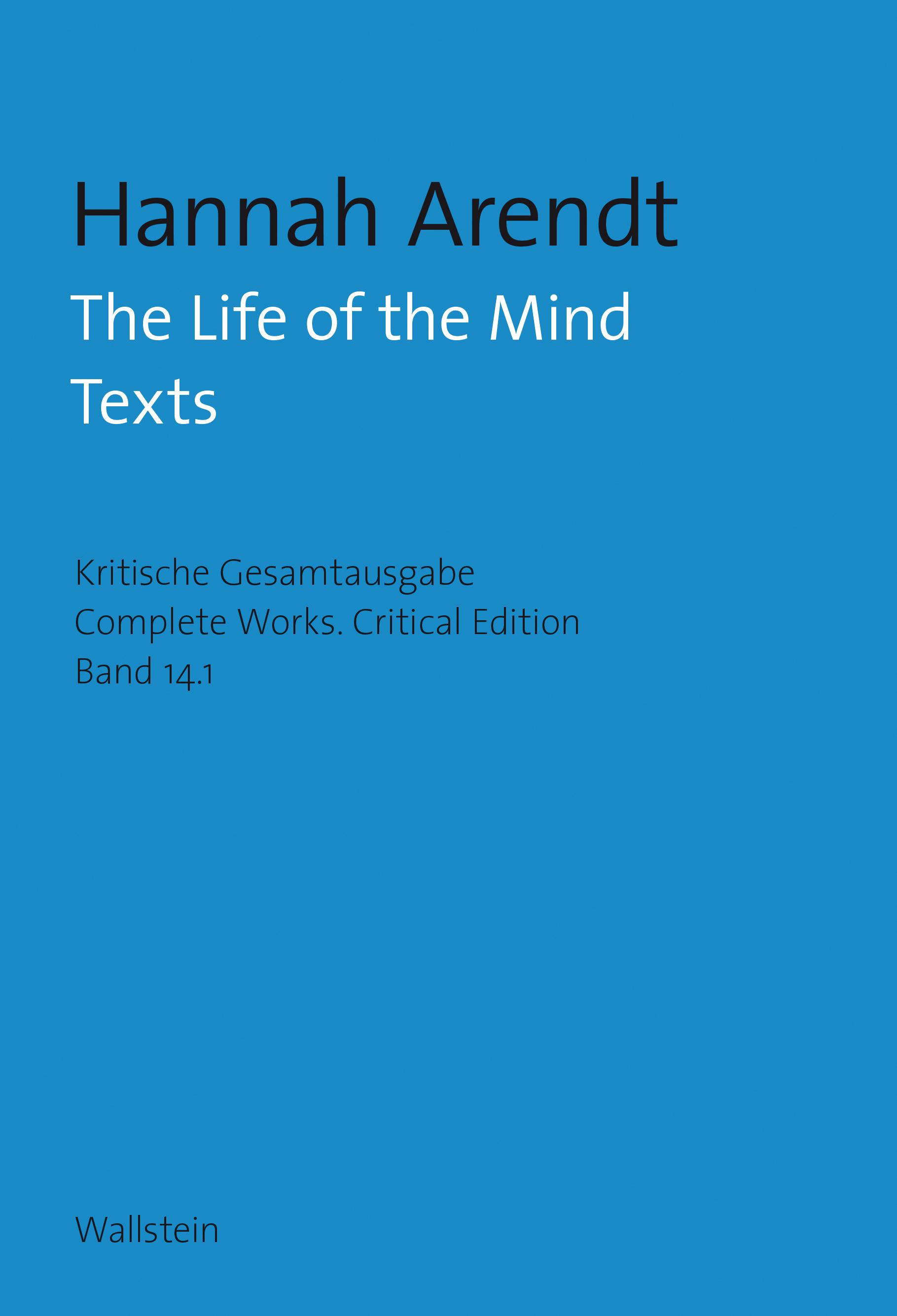 Vorderes Coverbild The Life of the Mind