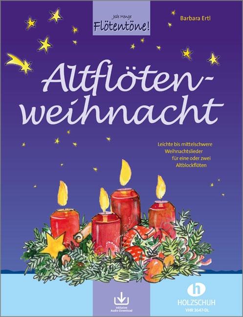 Vorderes Coverbild Altflötenweihnacht (mit Audio-Download)