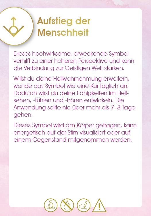 Beispielinhalt (Bild) Transformation Code - Symbole der Neuen Zeit