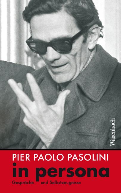 Vorderes Coverbild Pier Paolo Pasolini in persona
