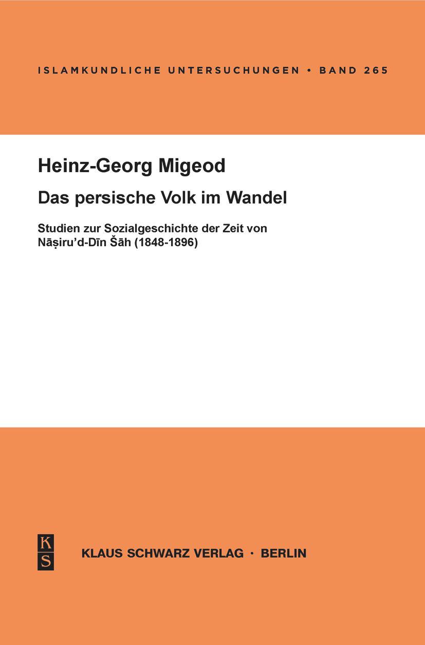 Vorderes Coverbild Das persische Volk im Wandel