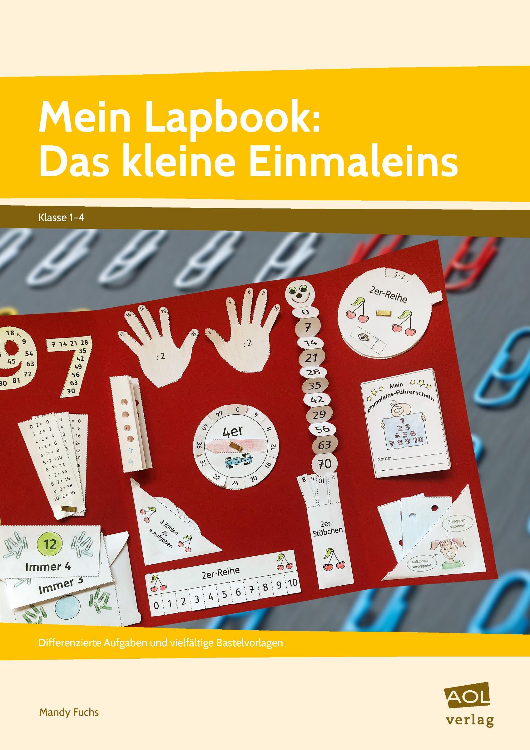 Vorderes Coverbild Mein Lapbook: Das kleine Einmaleins
