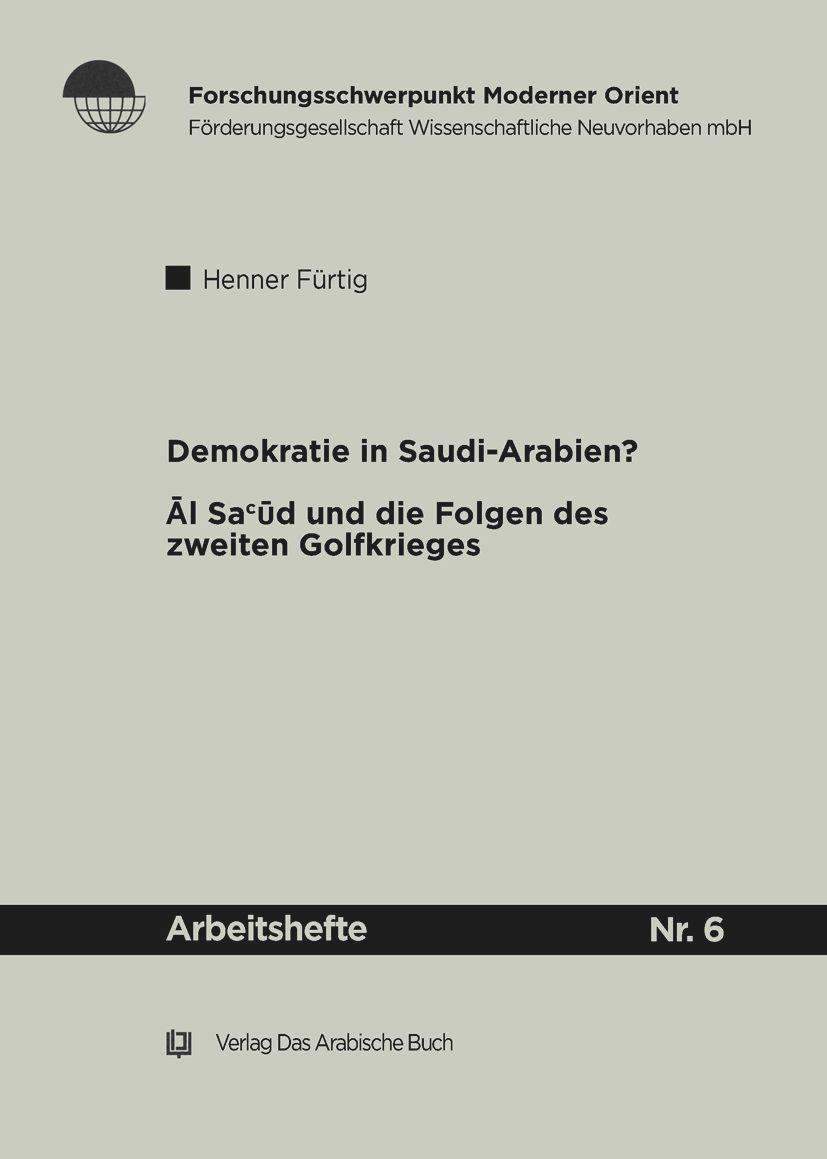 Vorderes Coverbild Demokratie in Saudi Arabien?