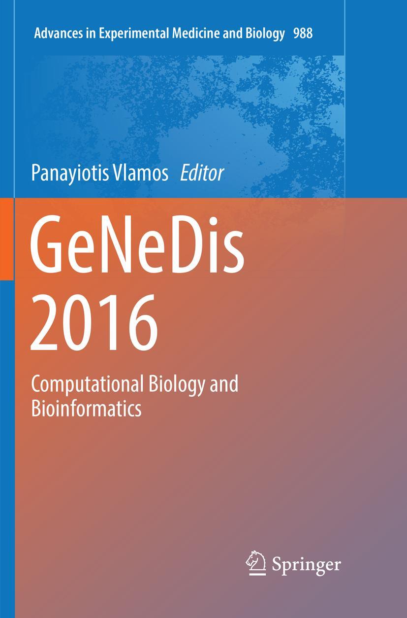 Vorderes Coverbild GeNeDis 2016