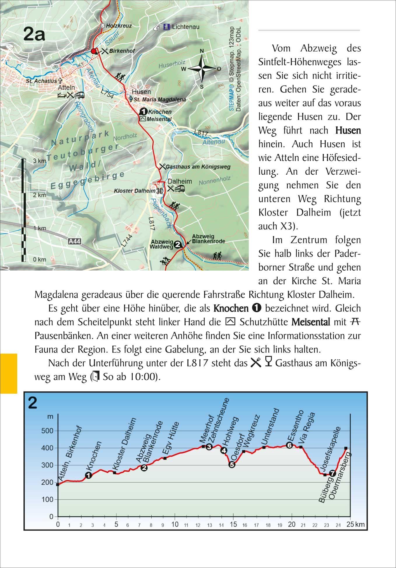 Beispielinhalt (Bild) Jakobsweg Paderborn - Köln