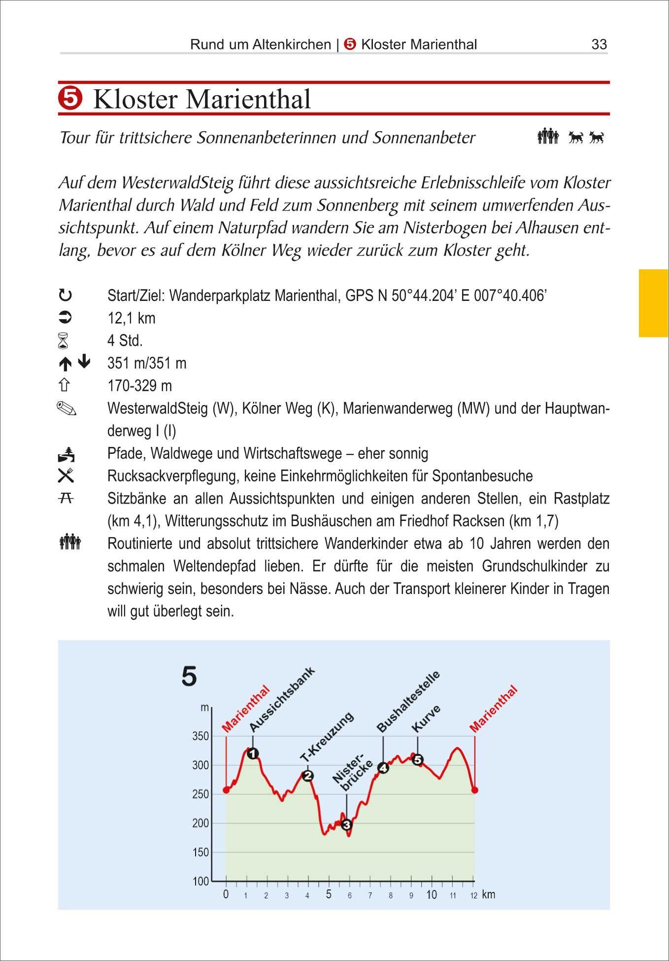 Beispielinhalt (Bild) Westerwald mit Siebengebirge 29 Touren über aussichtsreiche Höhen und durch idyllische Täler