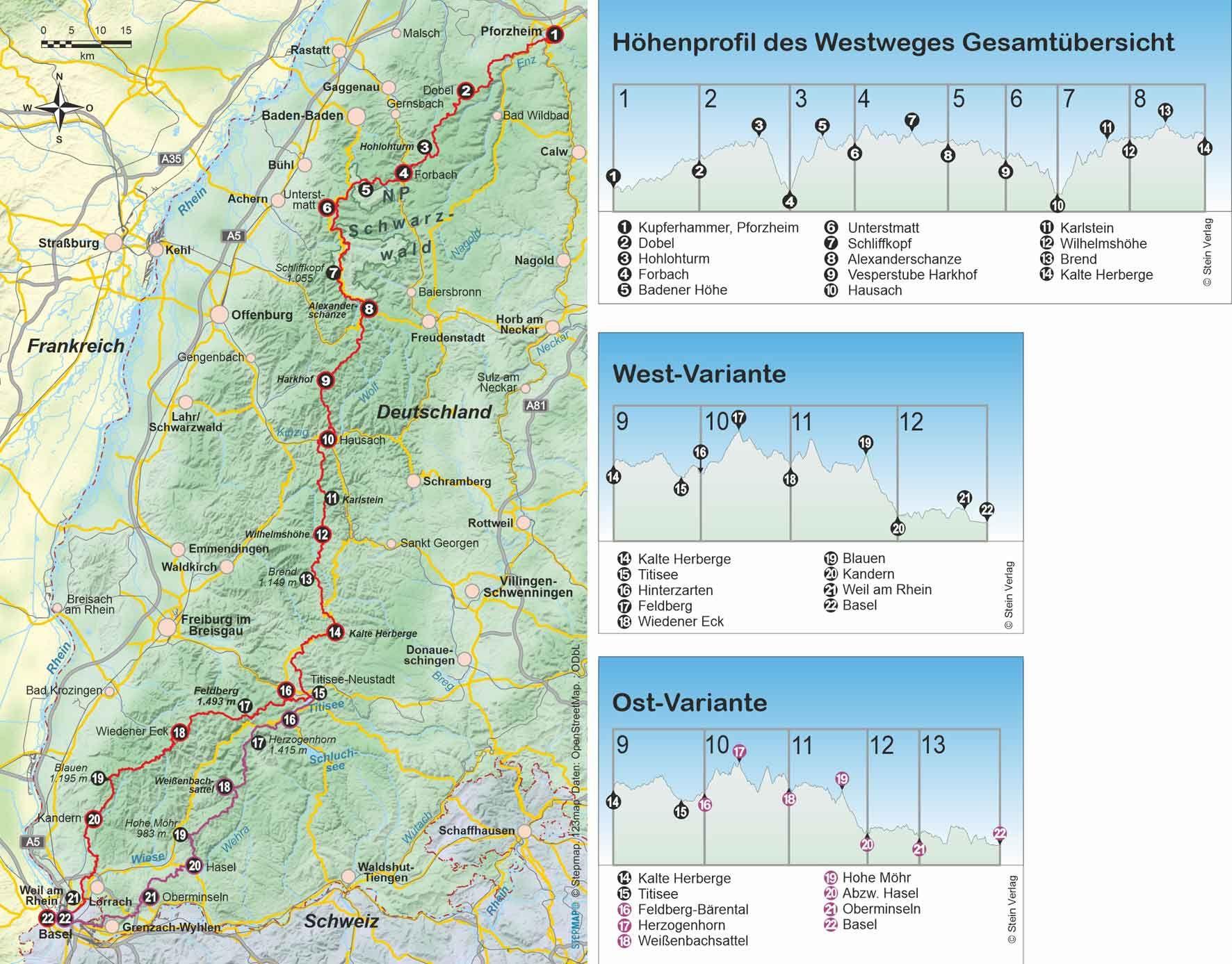 Beispielinhalt (Bild) Westweg