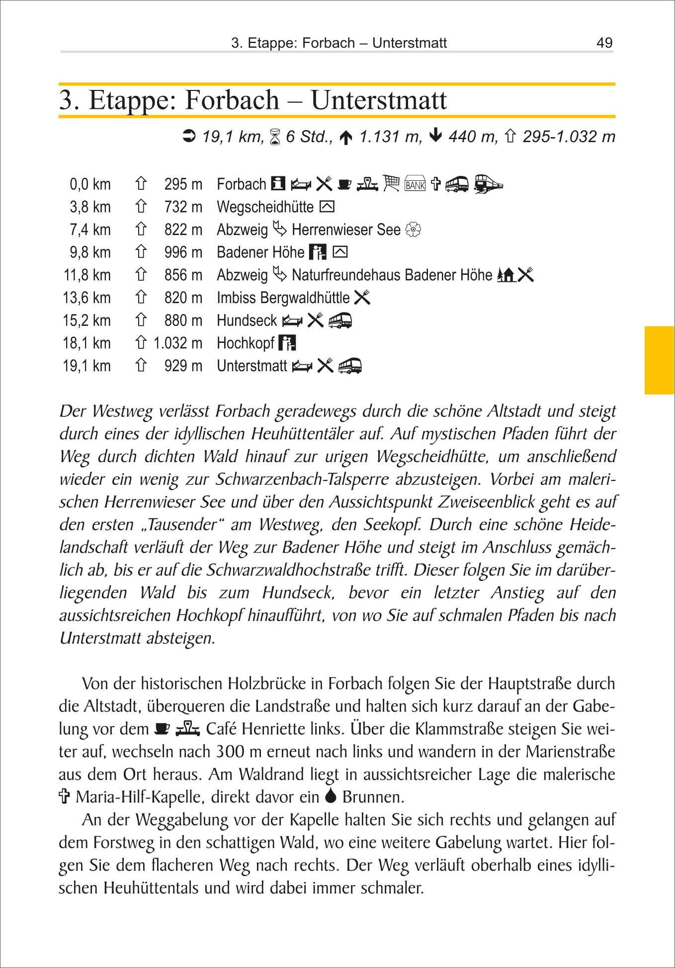 Beispielinhalt (Bild) Westweg