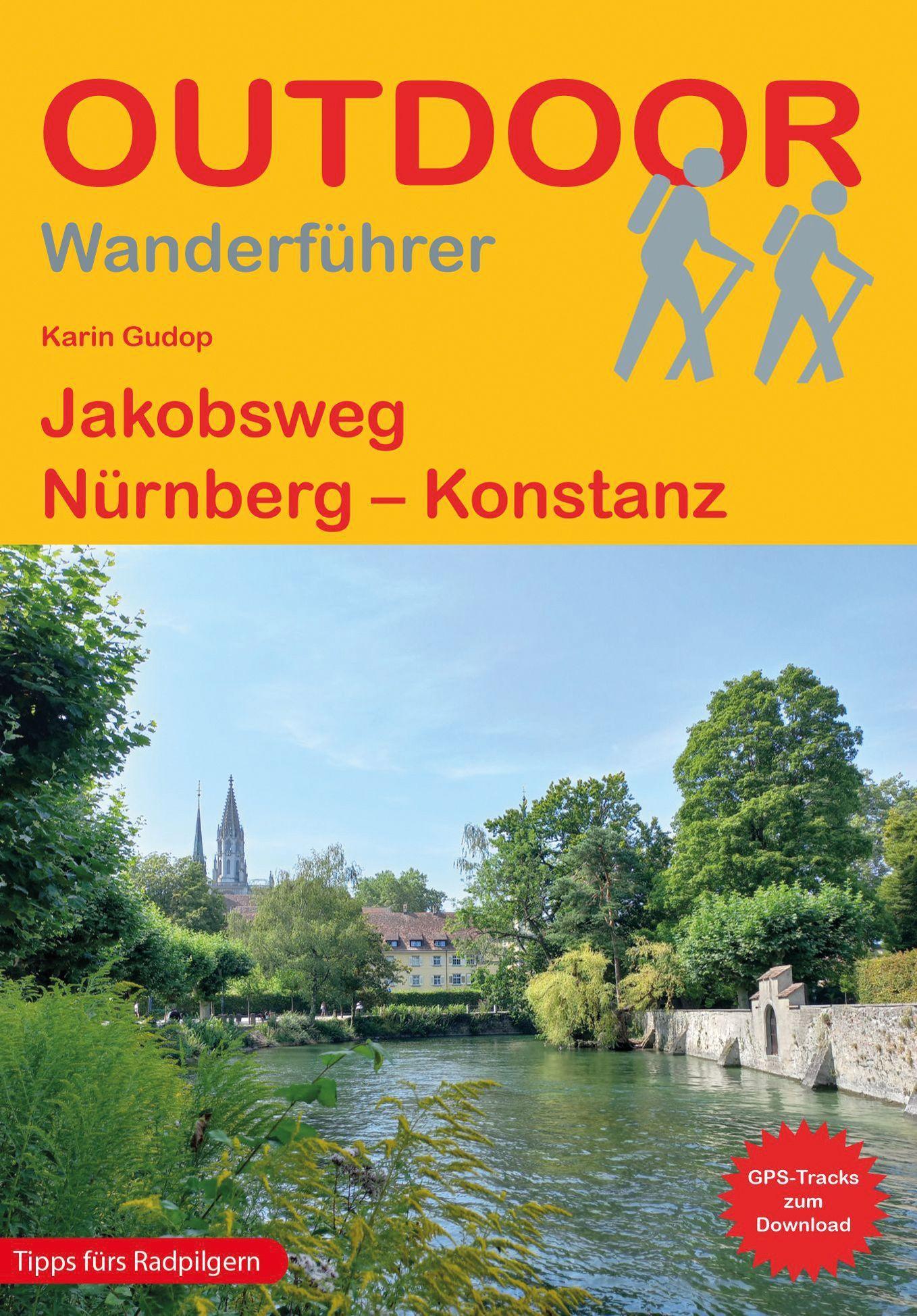 Vorderes Coverbild Jakobsweg Nürnberg - Konstanz