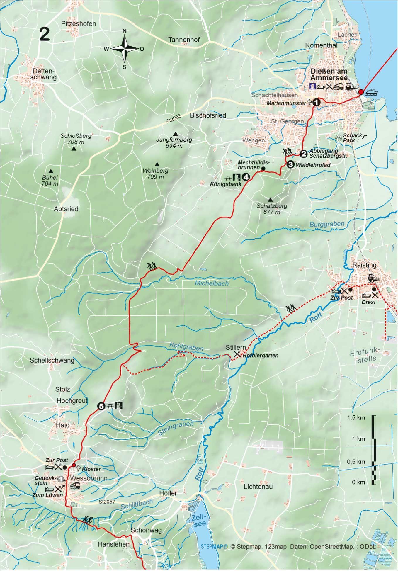 Beispielinhalt (Bild) König-Ludwig-Weg