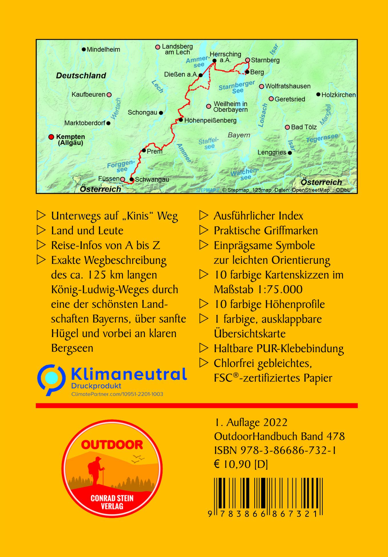 Rückseitencover König-Ludwig-Weg