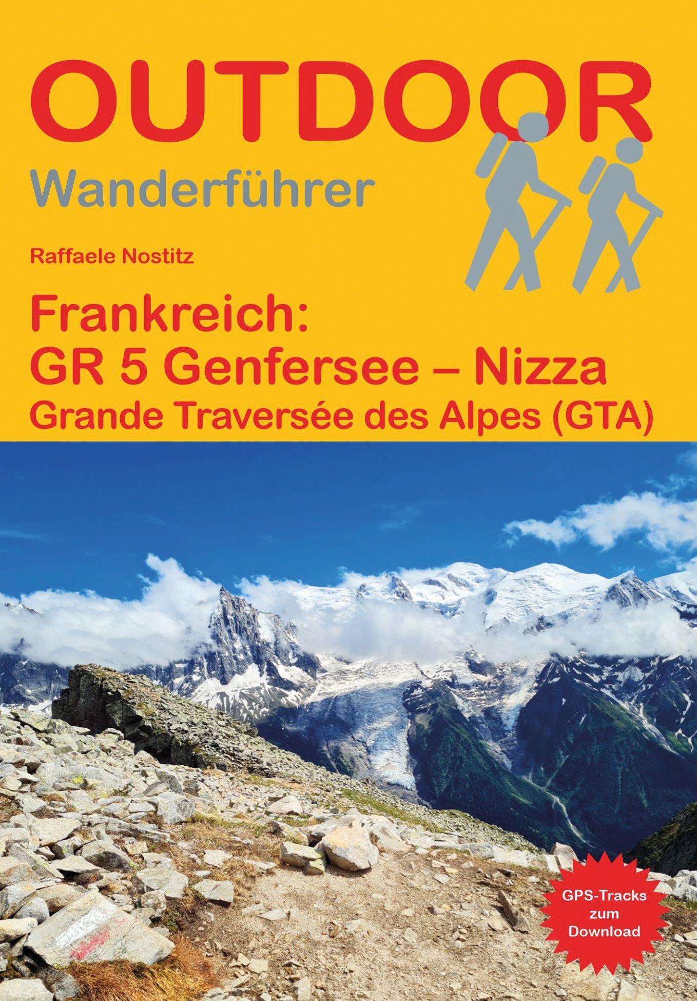 Vorderes Coverbild Frankreich: GR 5 Genfersee - Nizza