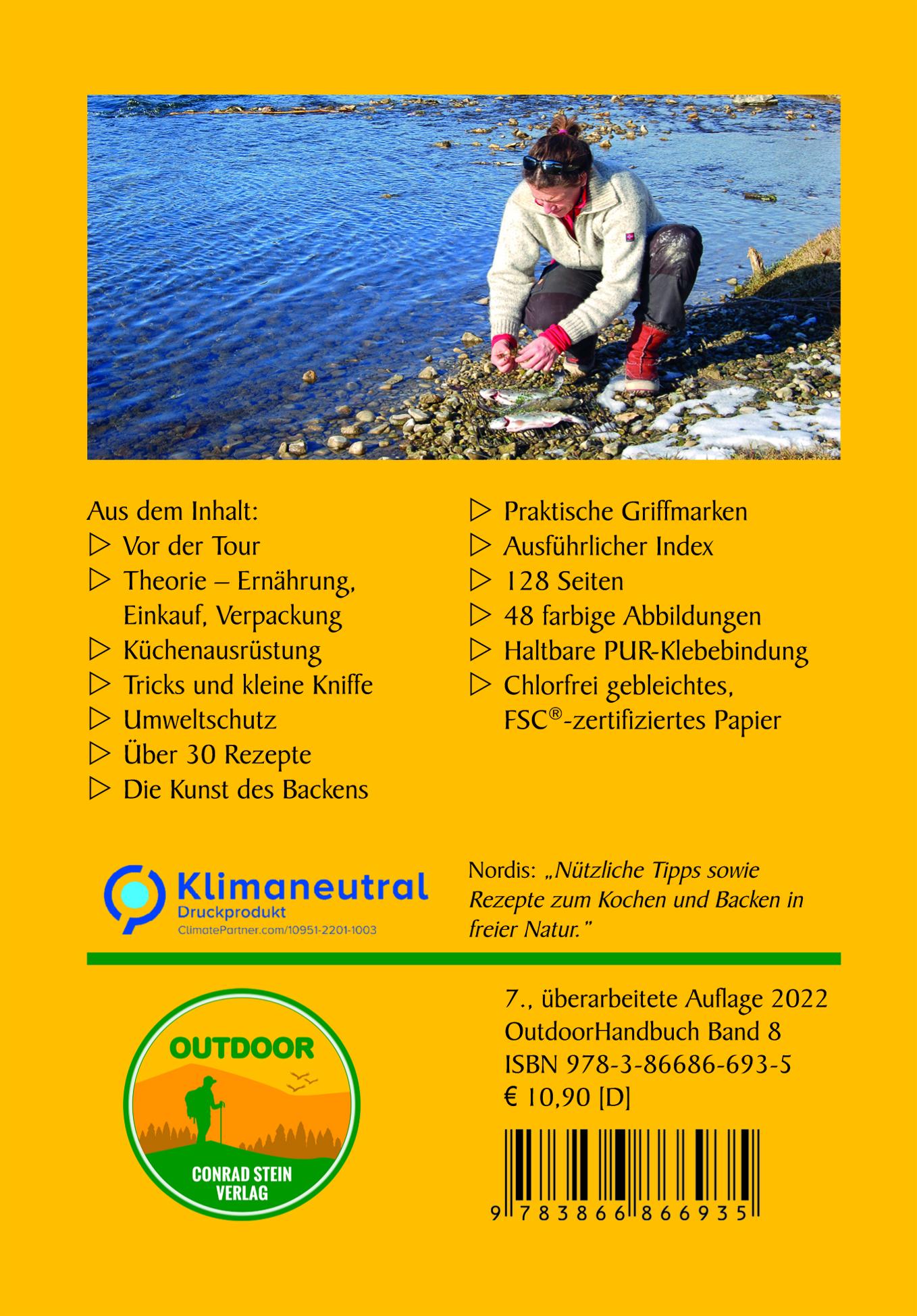 Rückseitencover Kochen aus Rucksack und Packtasche