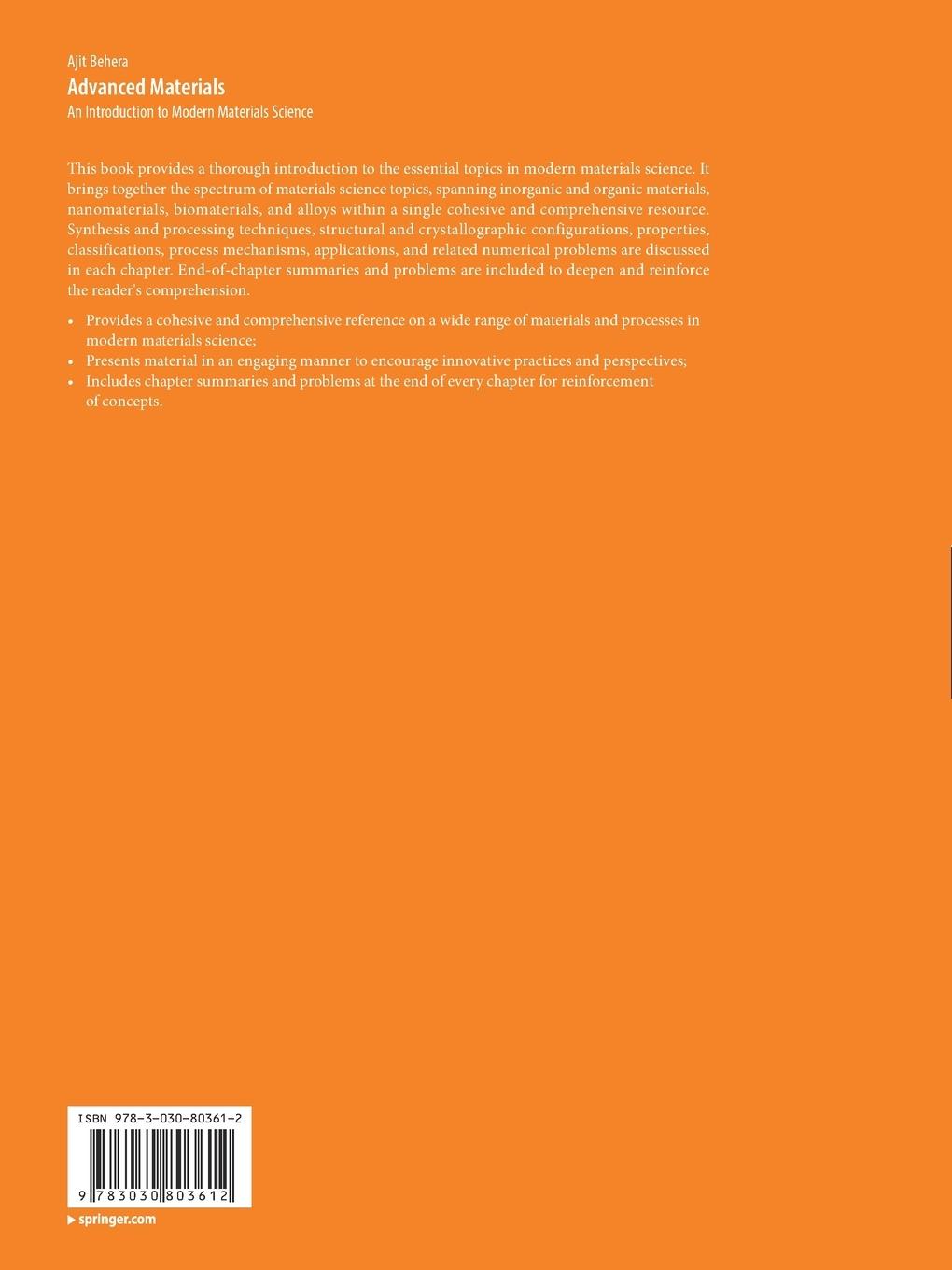 Rückseitencover Advanced Materials
