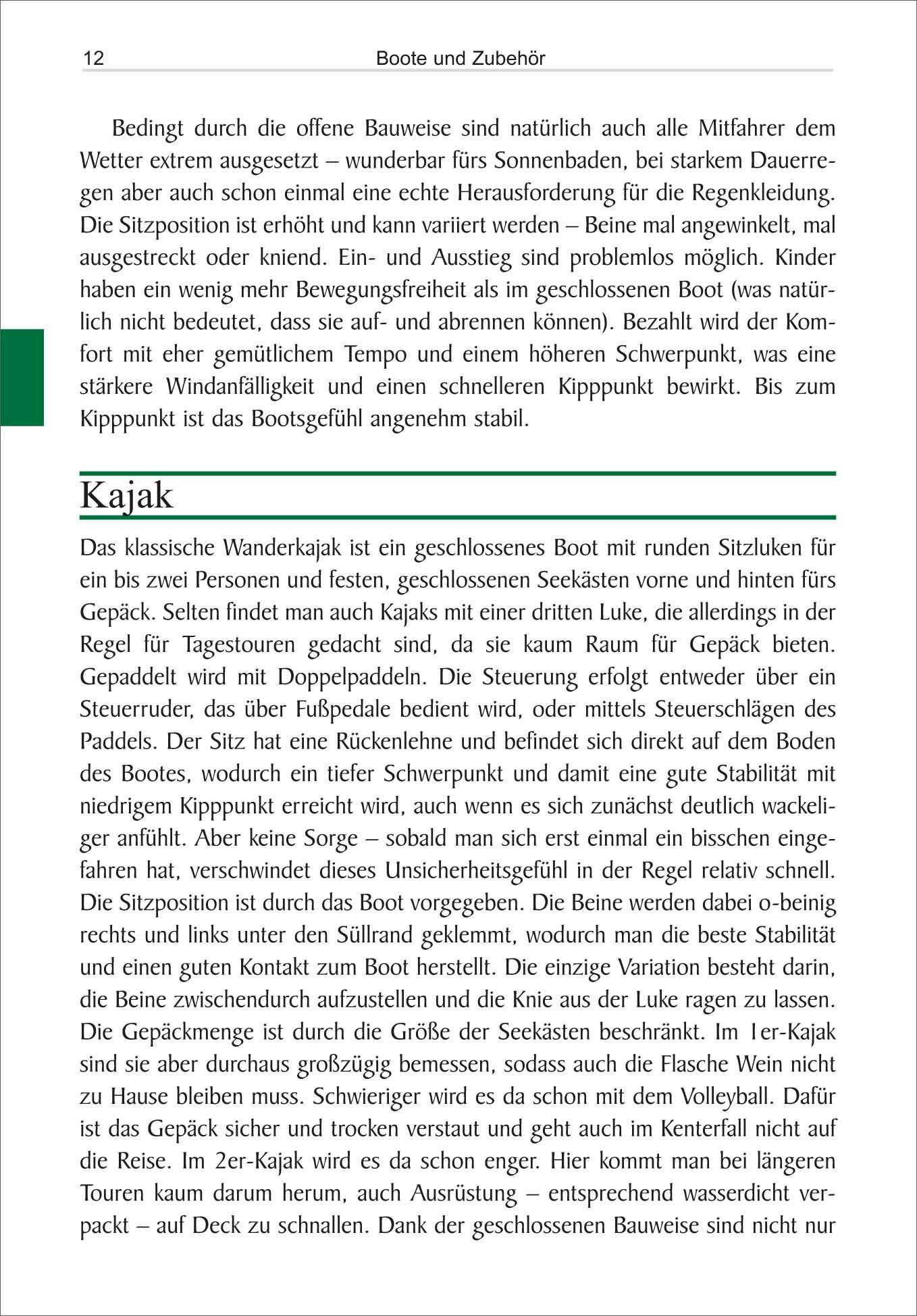 Beispielinhalt (Bild) Kanuwandern