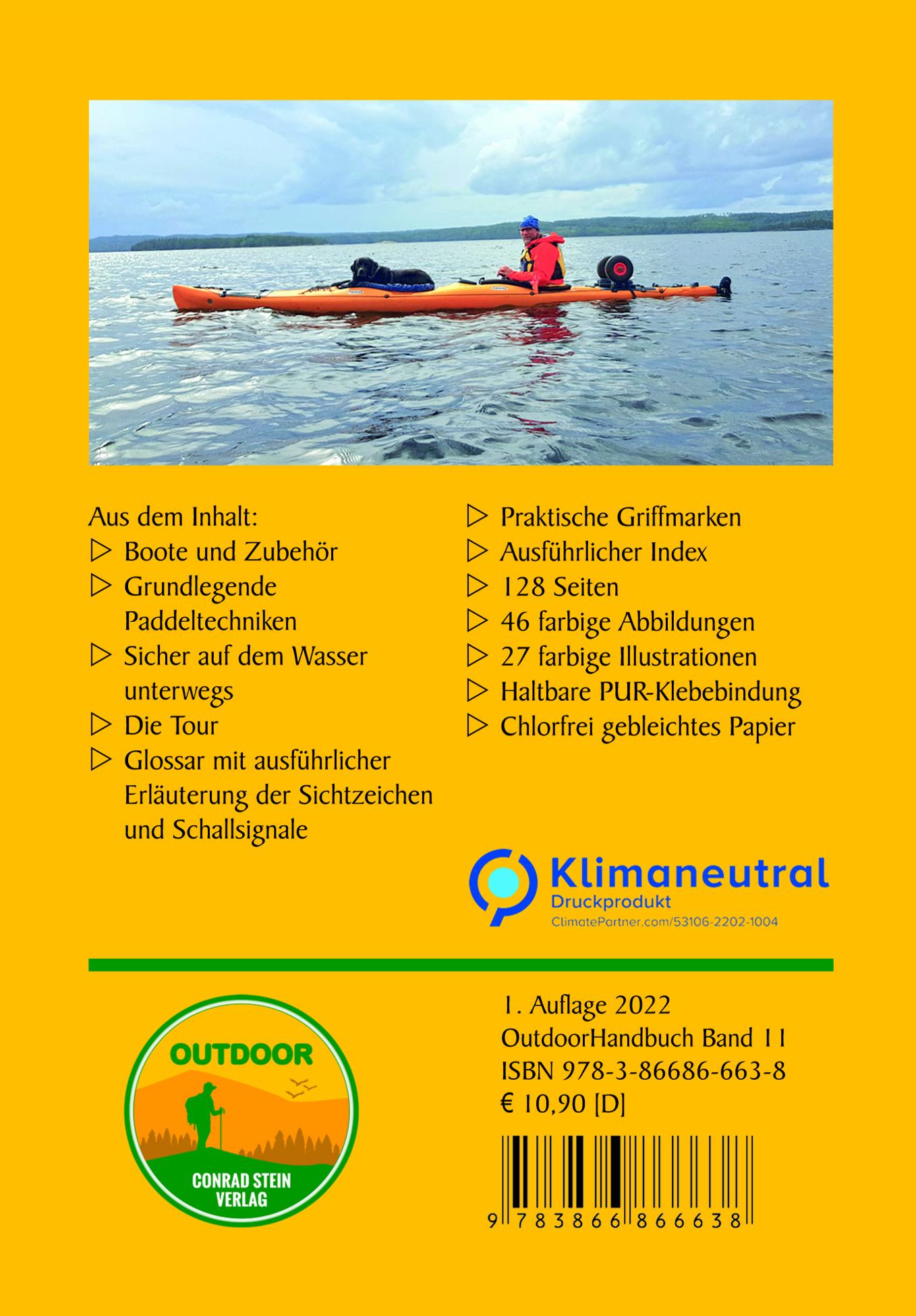 Rückseitencover Kanuwandern