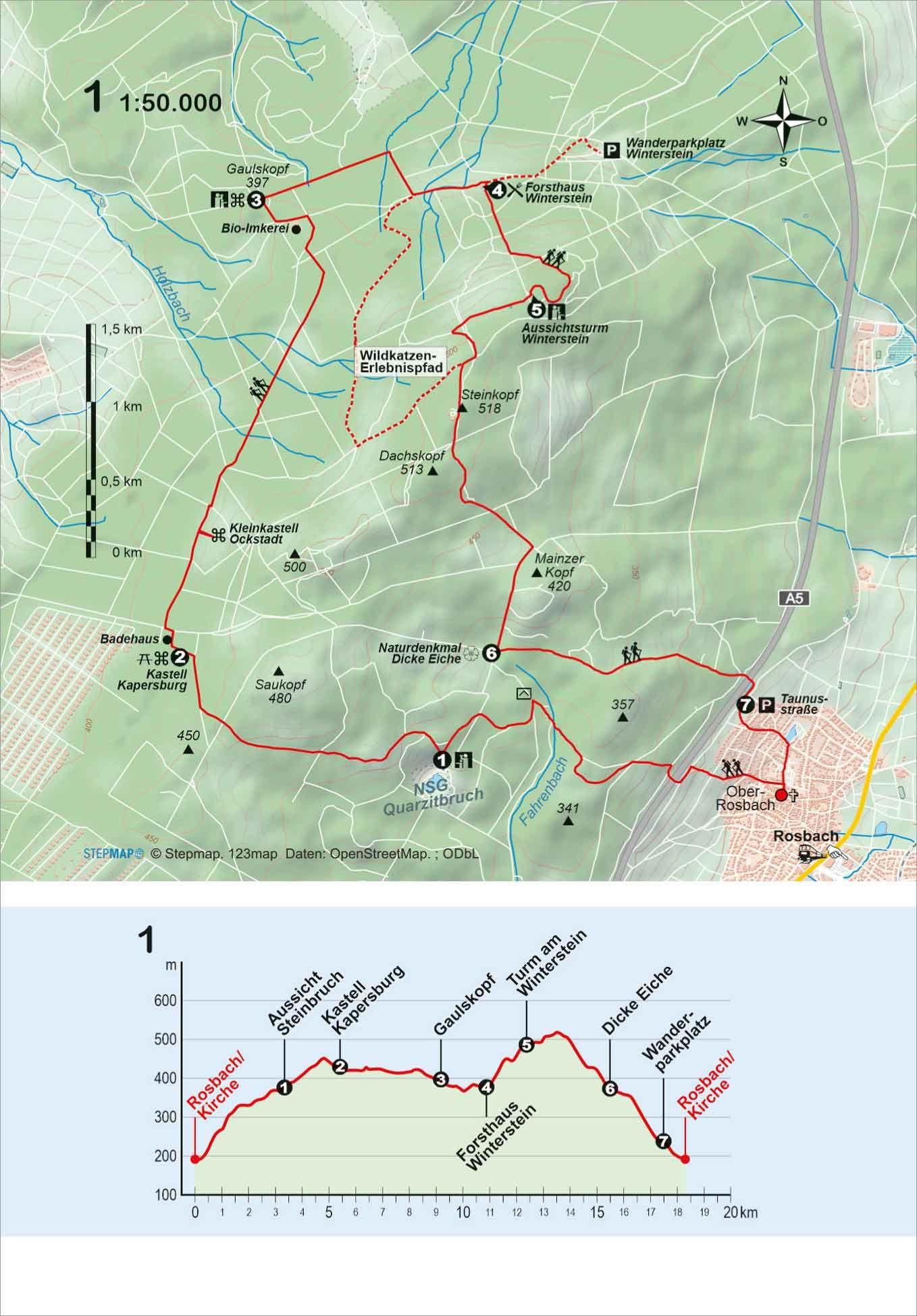 Beispielinhalt (Bild) Taunus und Rheingau