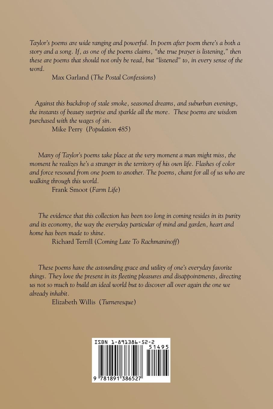 Rückseitencover Pity the World