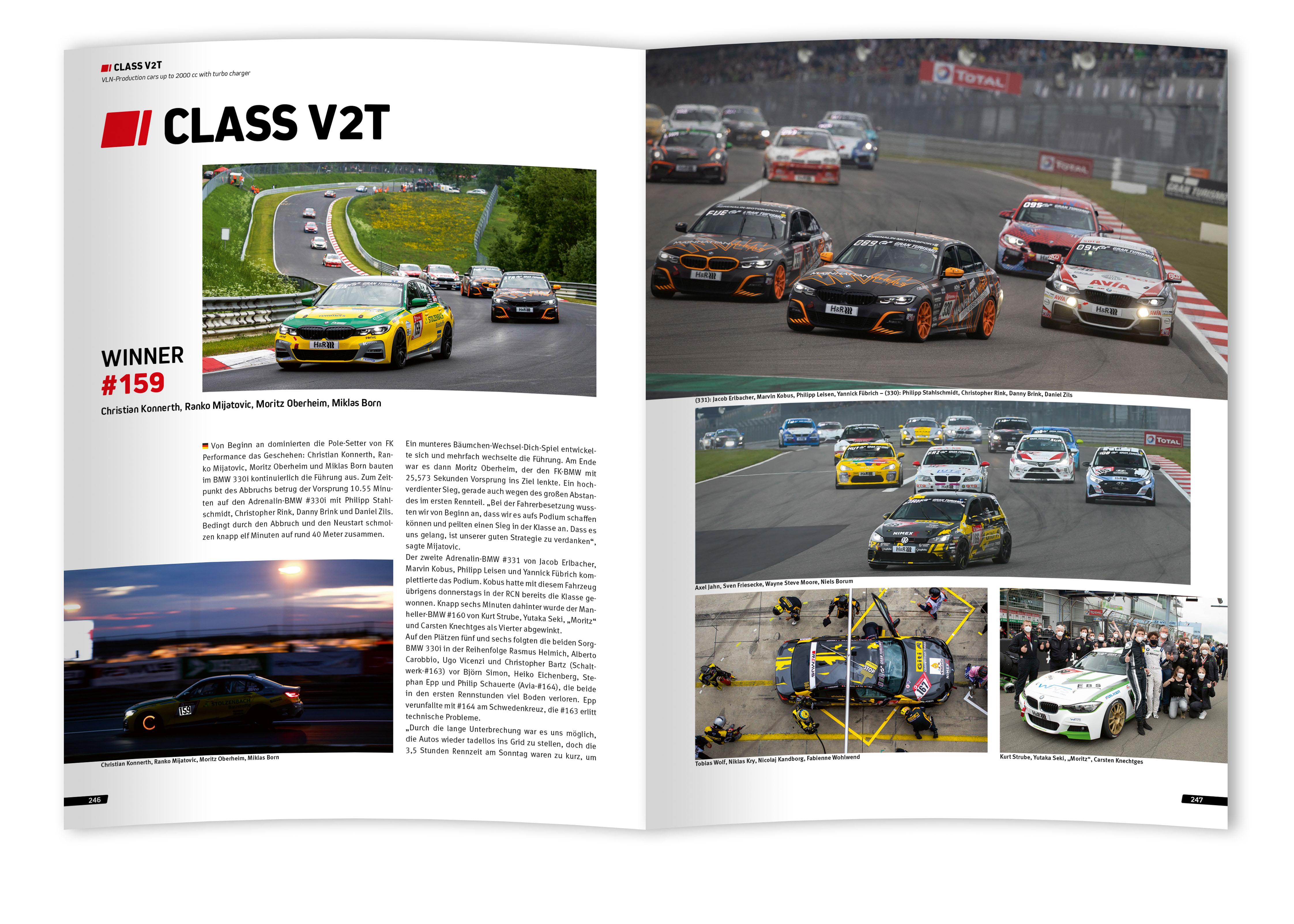 Beispielinhalt (Bild) 24 Stunden Nürburgring Nordschleife 2021