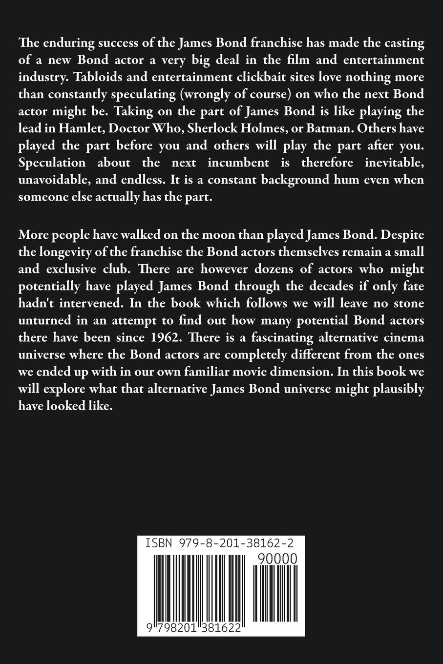 Rückseitencover The Actors Who Could Have Been James Bond