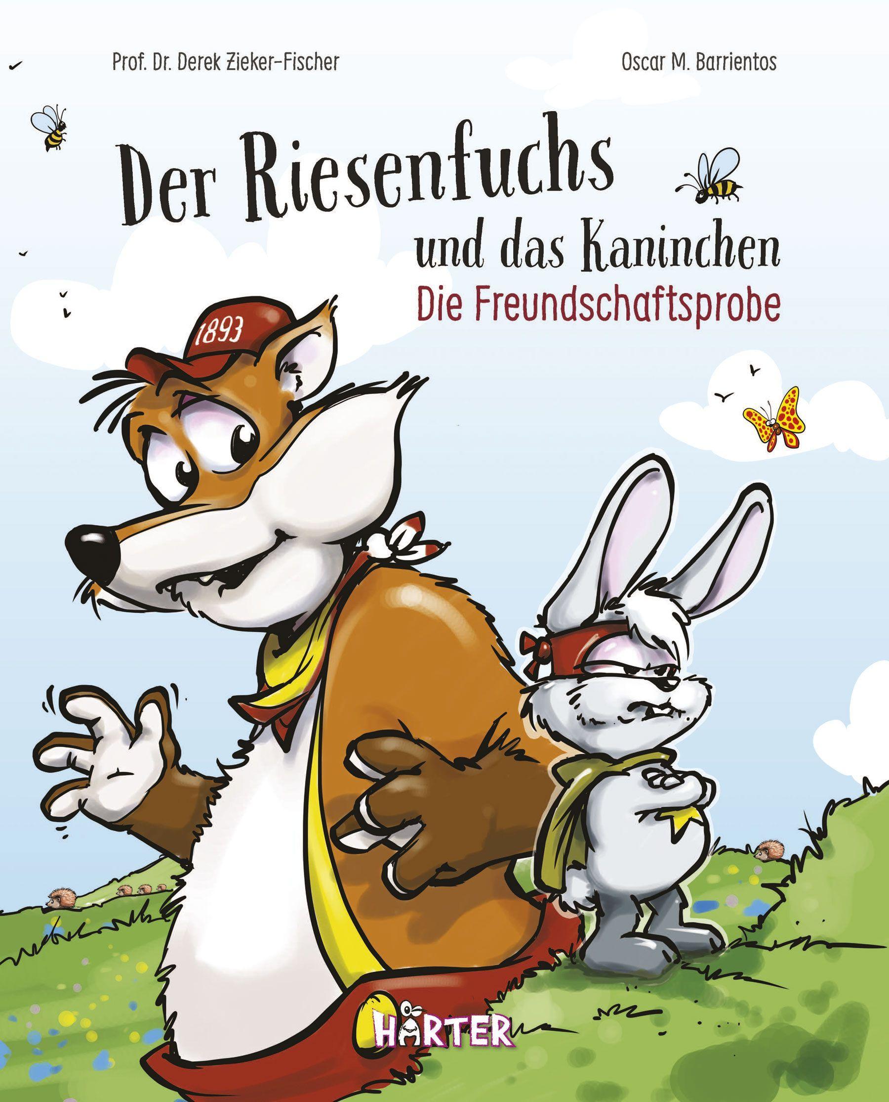 Beispielinhalt (Bild) Der Riesenfuchs und das Kaninchen
