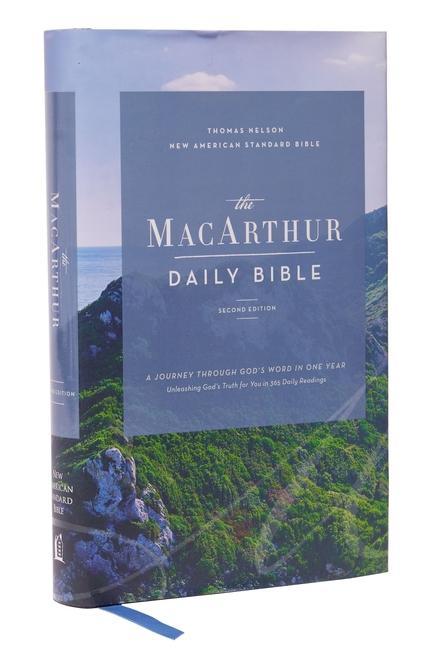 Vorderes Coverbild Nasb, MacArthur Daily Bible, 2nd Edition, Hardcover, Comfort Print