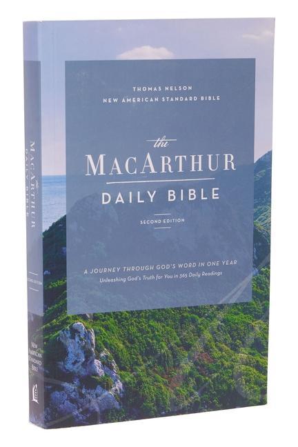 Vorderes Coverbild Nasb, MacArthur Daily Bible, 2nd Edition, Paperback, Comfort Print