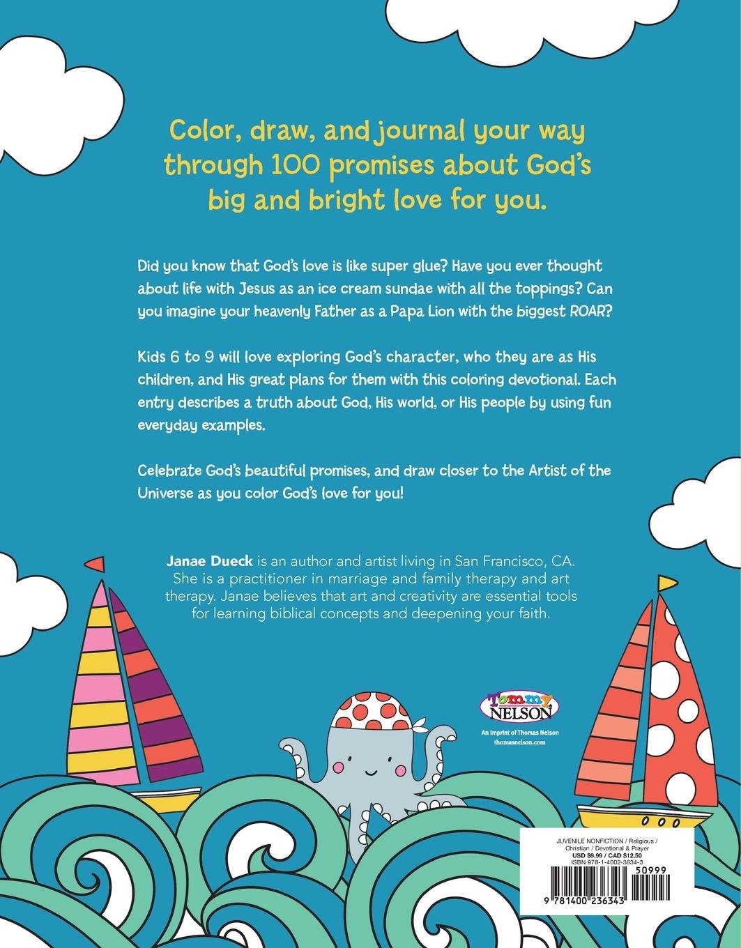 Rückseitencover Coloring God's Love for Me | Softcover