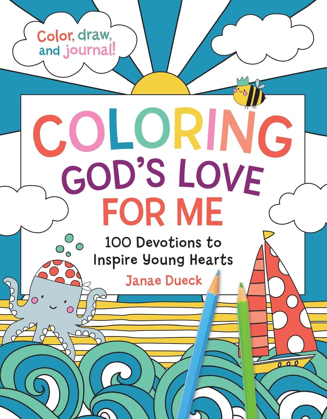 Vorderes Coverbild Coloring God's Love for Me | Softcover