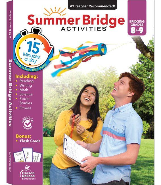 Vorderes Coverbild Summer Bridge Activities Grades 8 to 9